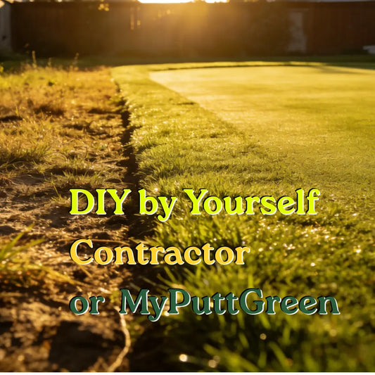 DIY vs. Contractor vs. MyPuttGreen: Which Putting Green Actually Works for You?