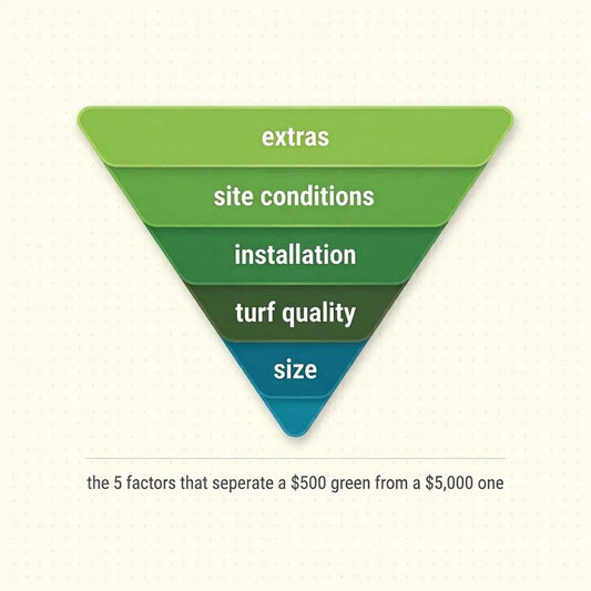 What Determines the Cost of a Backyard Putting Green? 5 Factors Explained