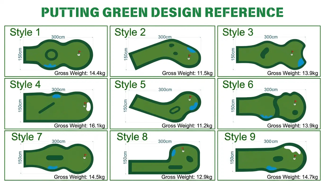 Putting Green Design By My Putt Green