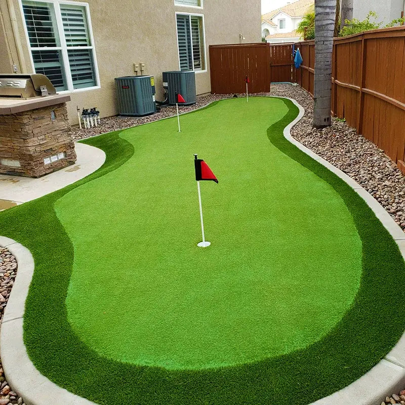 Backyard Artificial Putting Green - Diy Out Door Putting Green